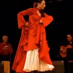 Iris Caracol beim Flamencofestival Ostern 2004 im Goldbekhaus